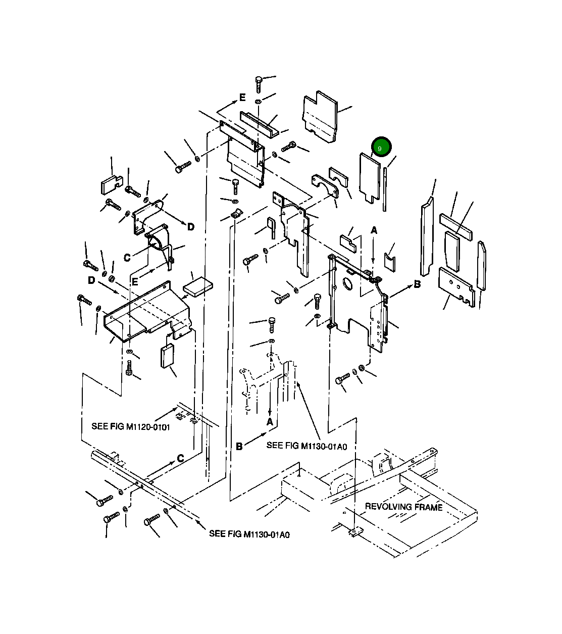 Лист 20Y-54-K7831 Komatsu