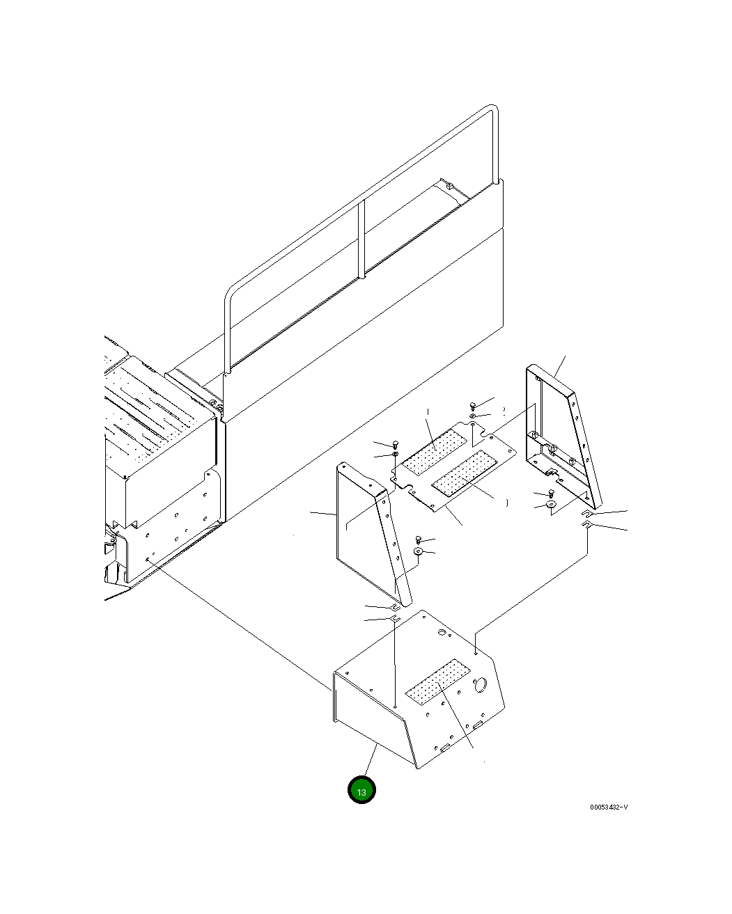 Кронштейн 21T-54-34612 Komatsu