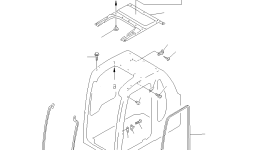 Лист 20Y-54-36430 Komatsu