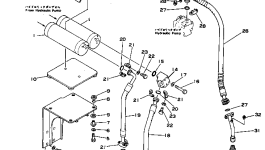 Трубка 20D-62-17410 Komatsu