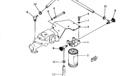 Кронштейн 6712-21-6130 Komatsu
