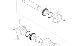 Корпус, в сборе 2270-6115A Komatsu