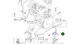 Кронштейн 22J-06-1A110 Komatsu
