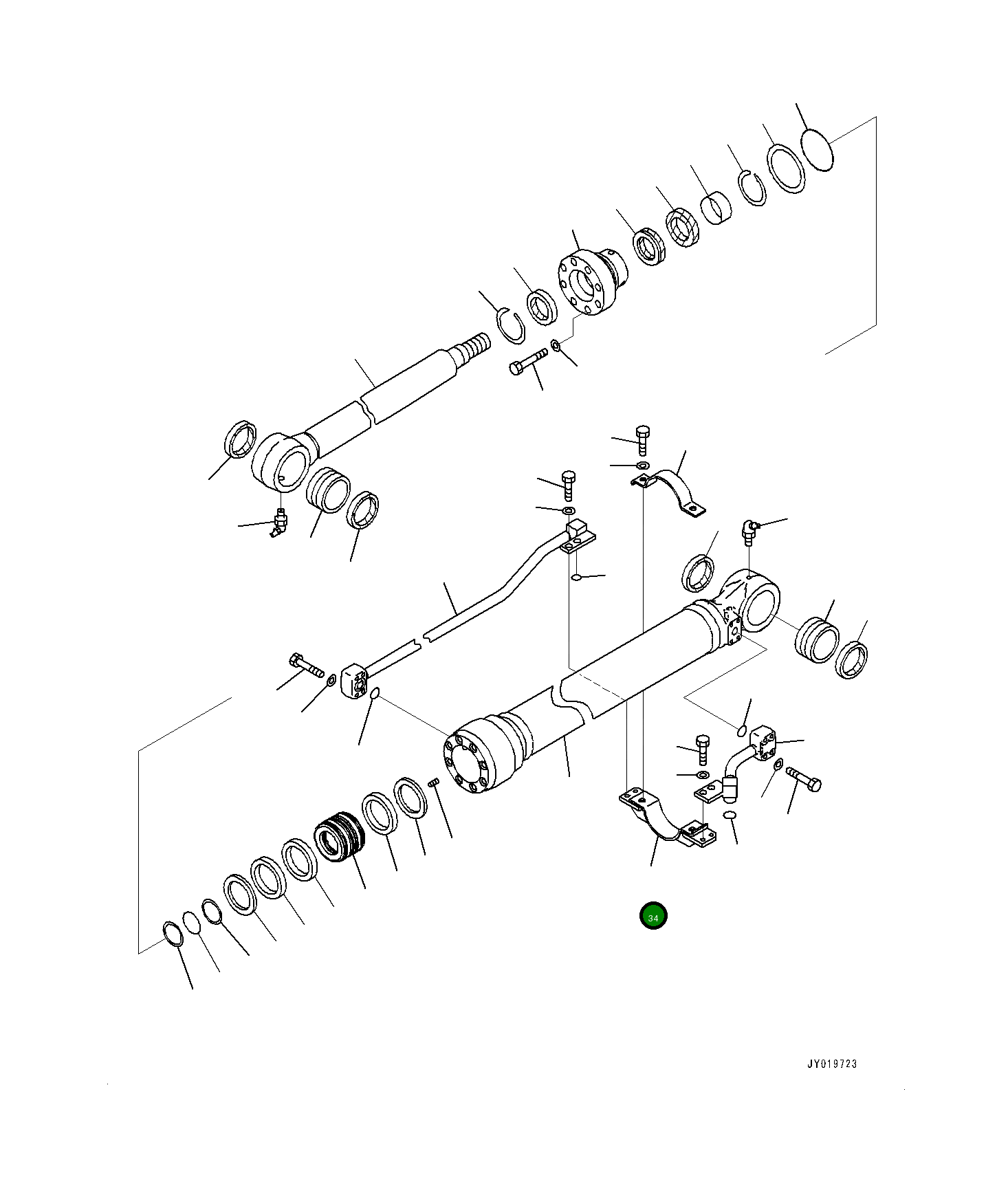 Кронштейн 707-88-51480 Komatsu