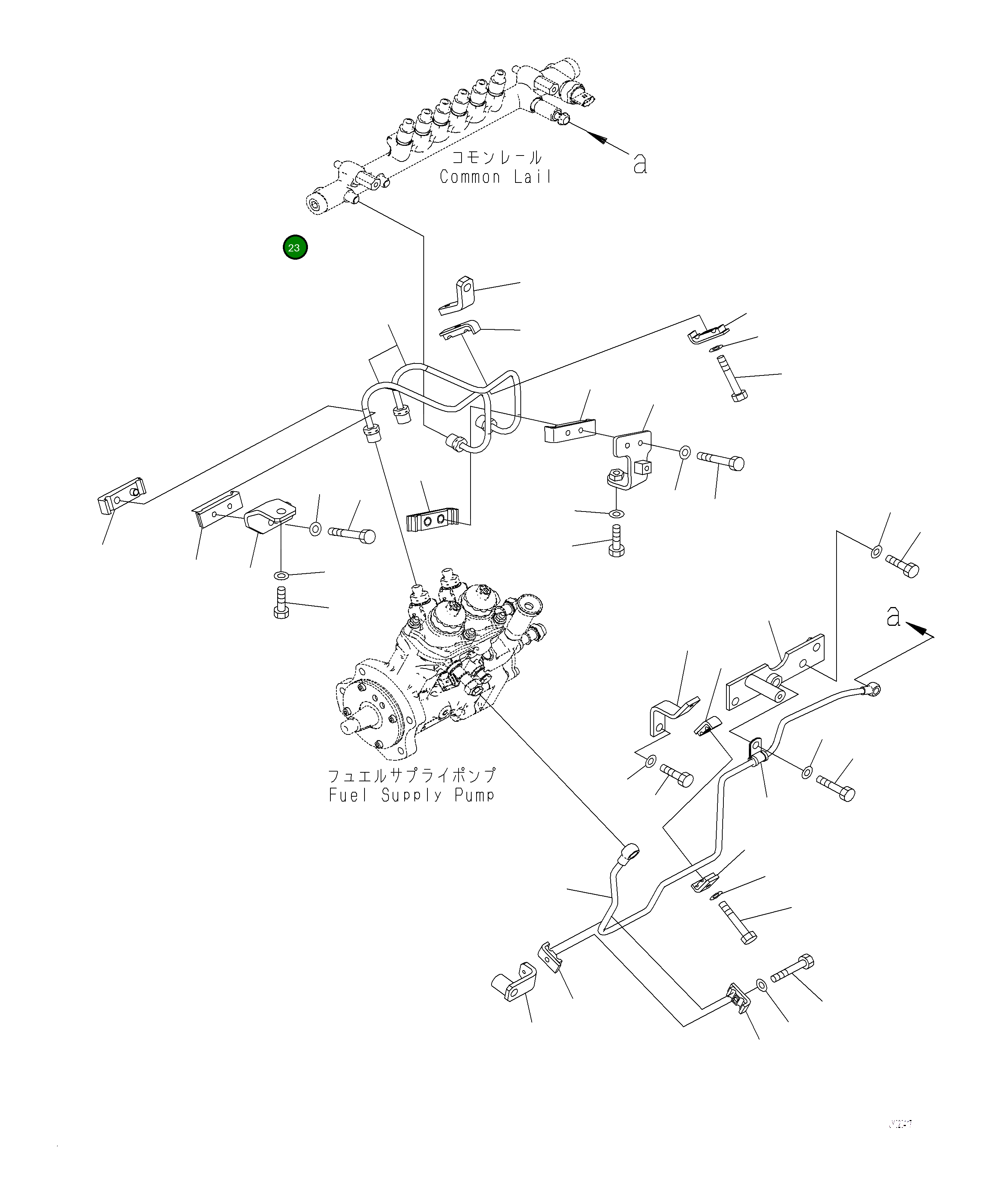 Кронштейн 6262-71-5440 Komatsu