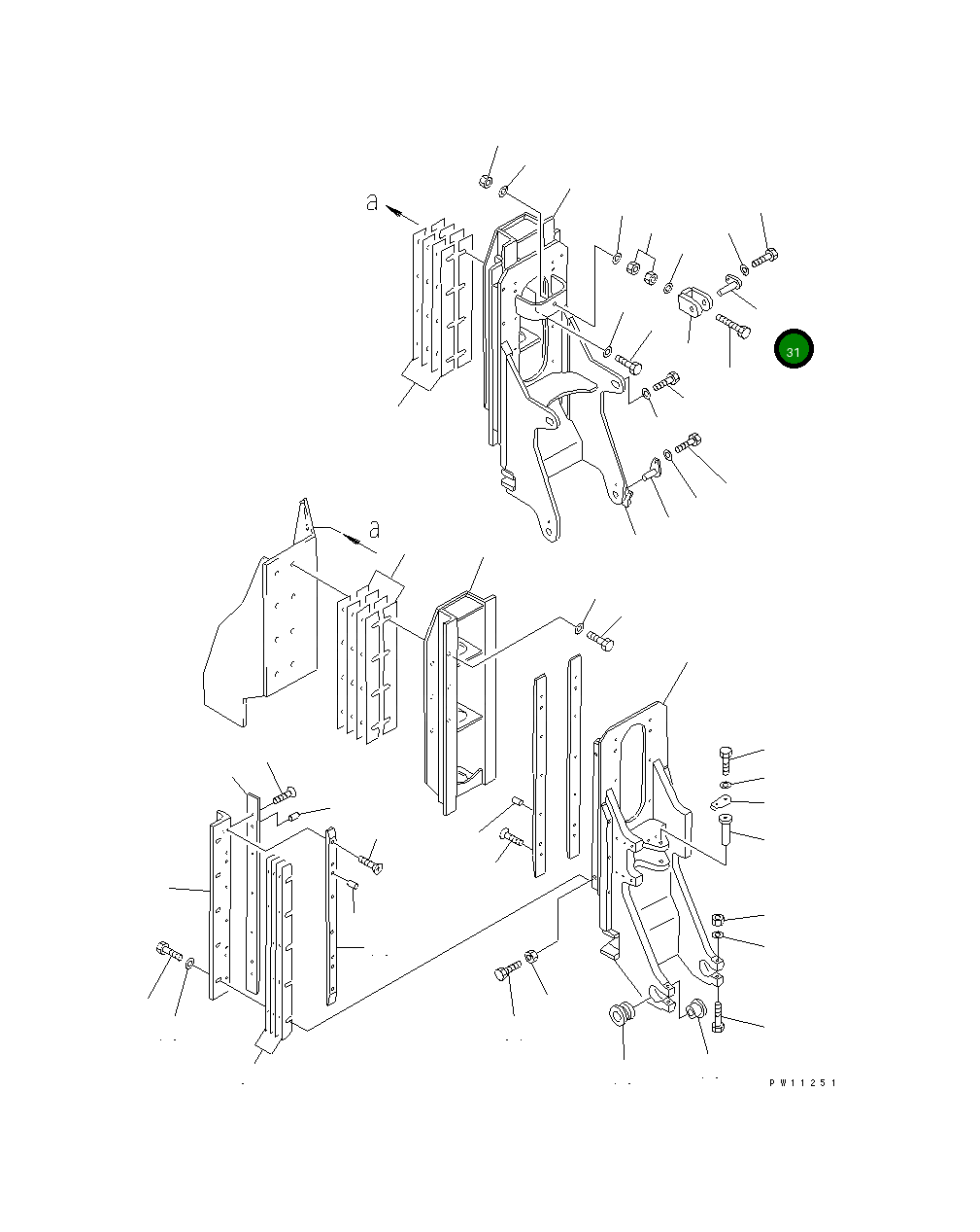 Палец 22S-71-13190 Komatsu