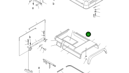 Лист 20Y-54-K8361 Komatsu