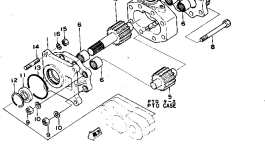Корпус 07430-31021 Komatsu