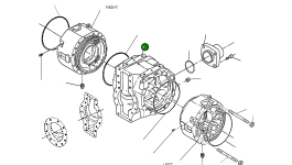 Корпус 176.01.001.09 Komatsu