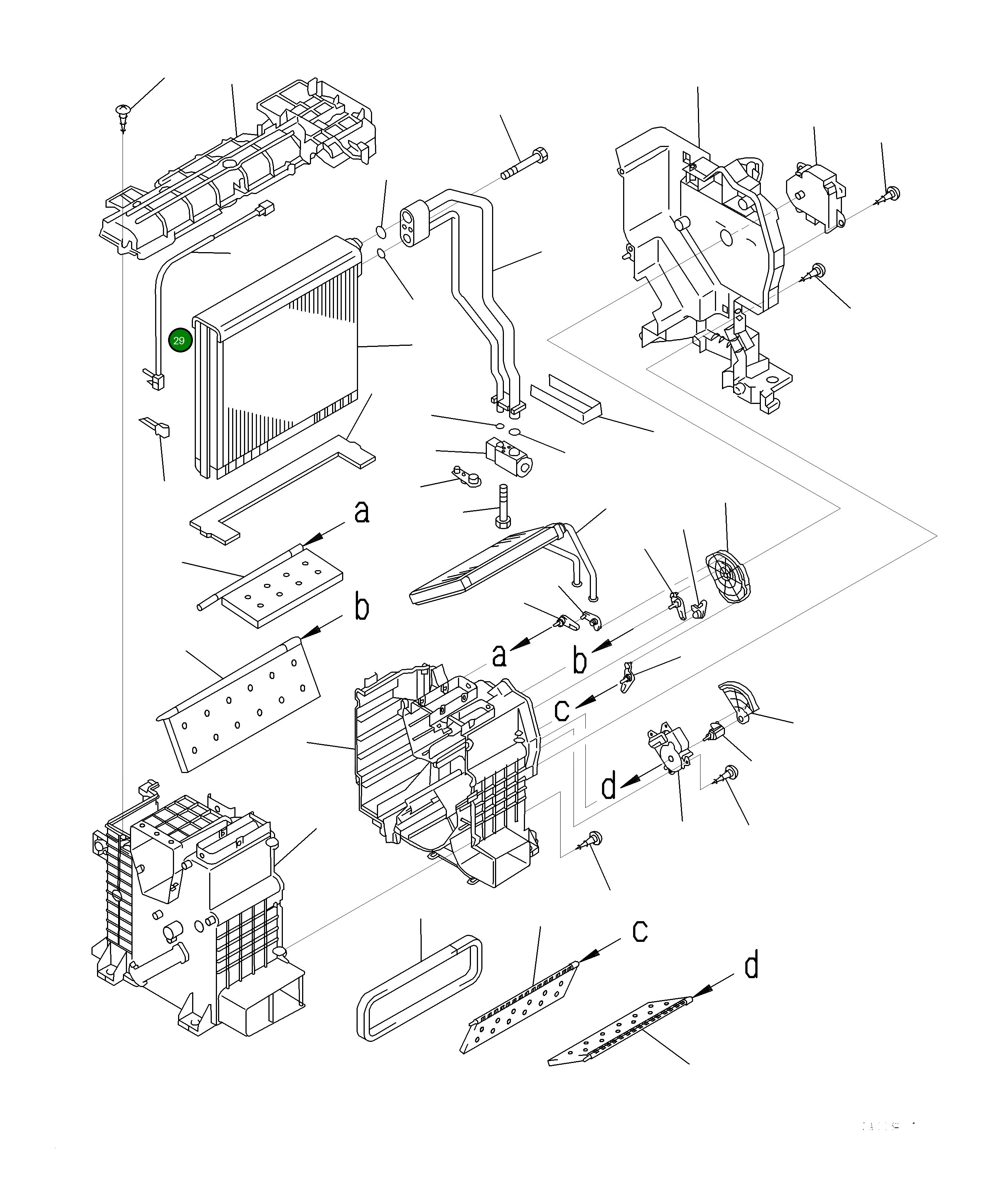 Набивка ND0146636-7560 Komatsu
