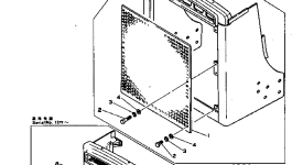 Маска 155-54-18110 Komatsu