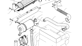 Опора фильтра 338807062 Komatsu