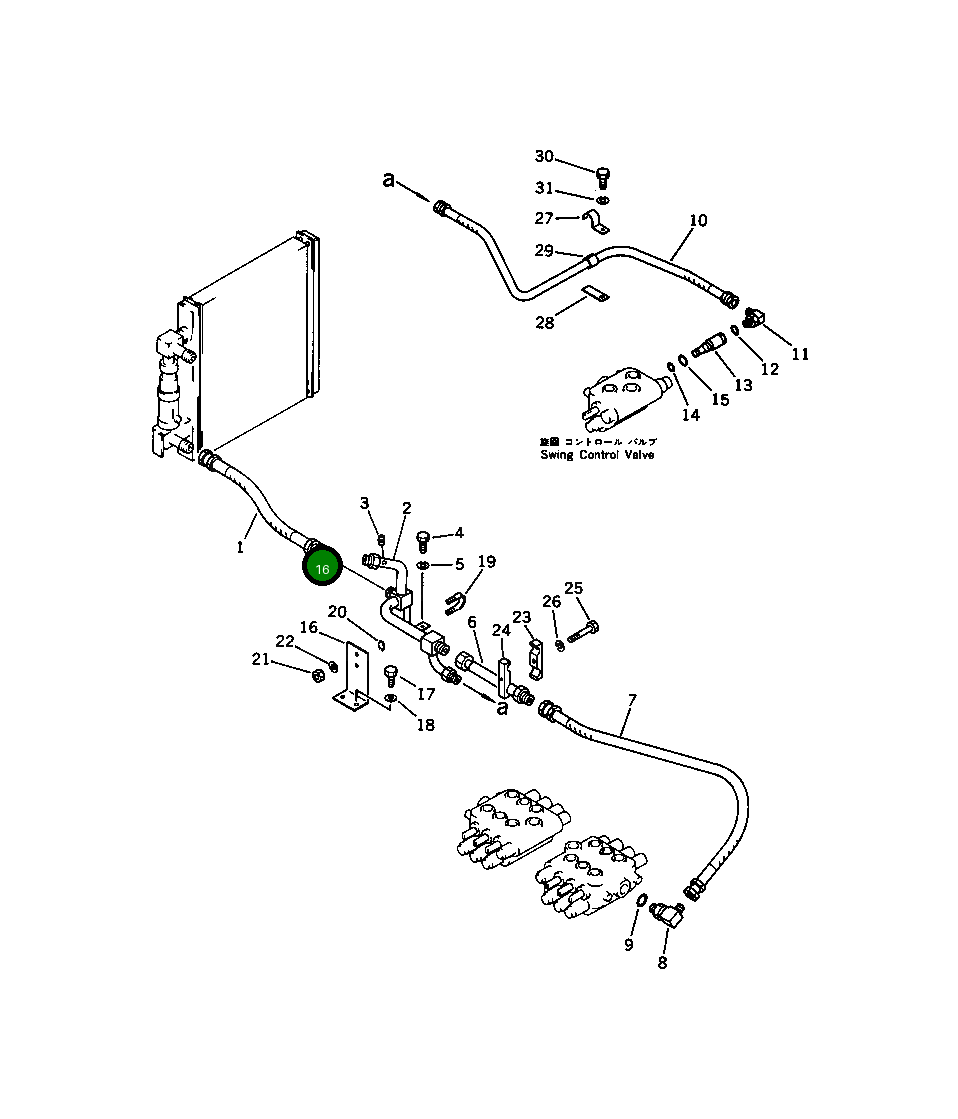 Кронштейн 201-62-31230 Komatsu