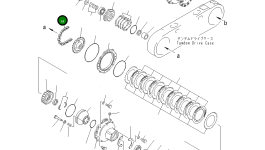Палец 235-25-11740 Komatsu