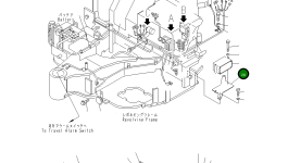 Кронштейн 22L-06-18530 Komatsu