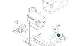 Кронштейн 20Y-54-24180 Komatsu
