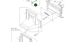 Кронштейн 21J-54-15360 Komatsu