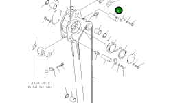 Палец 21U-70-31631 Komatsu