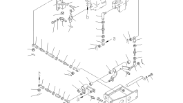 Кронштейн 154-61-75360 Komatsu