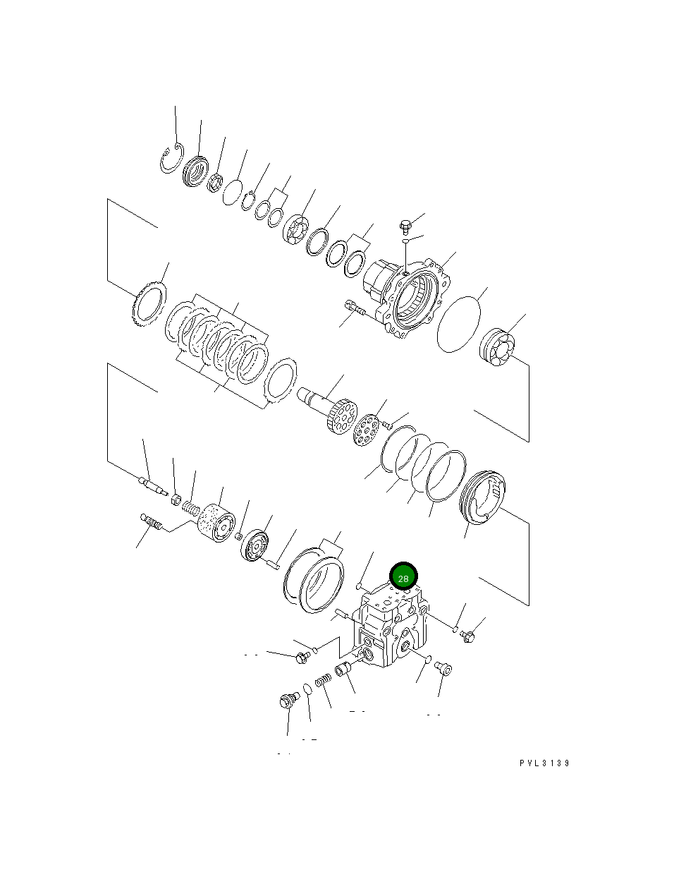 Корпус 706-77-72121 Komatsu