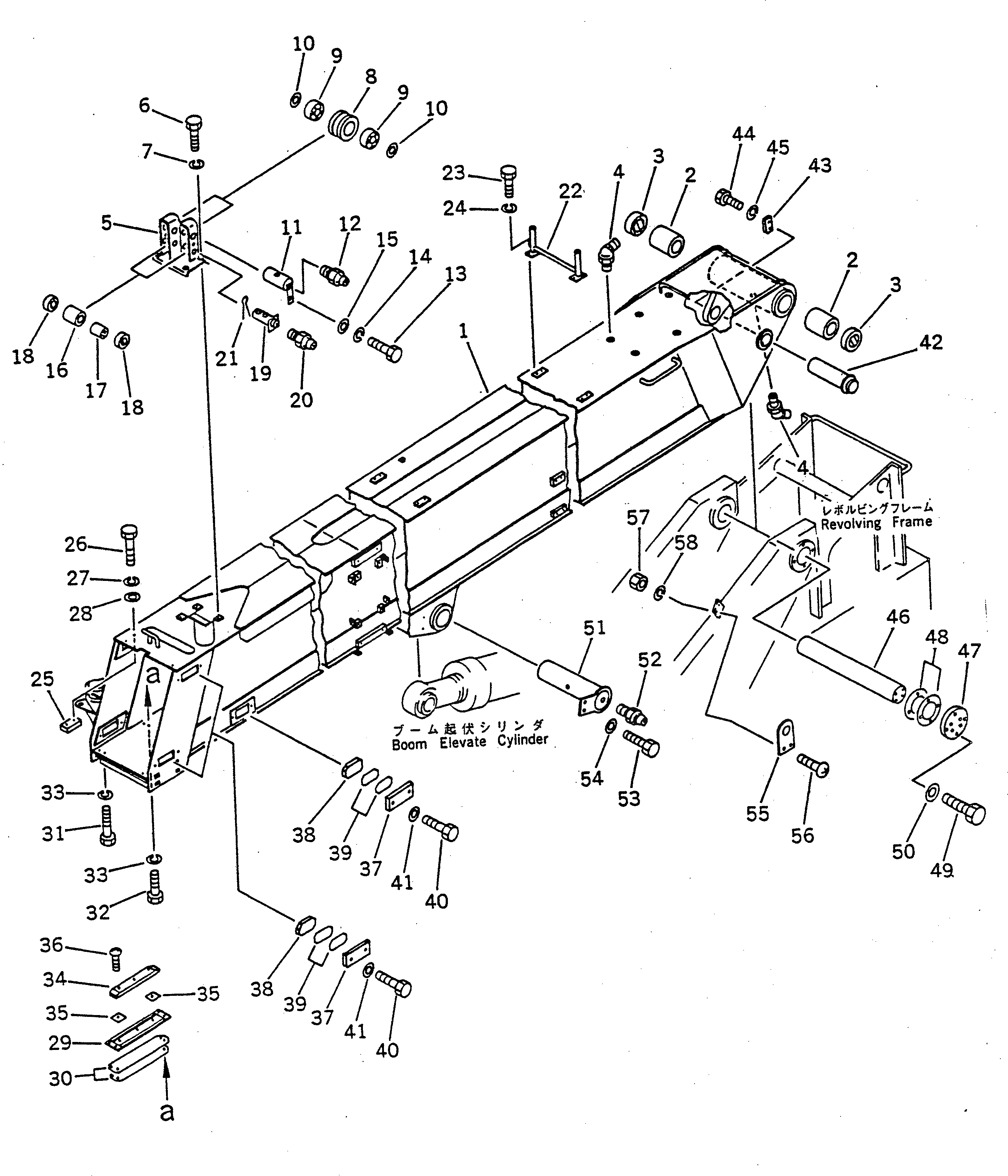 Палец 22W-70-11721 Komatsu