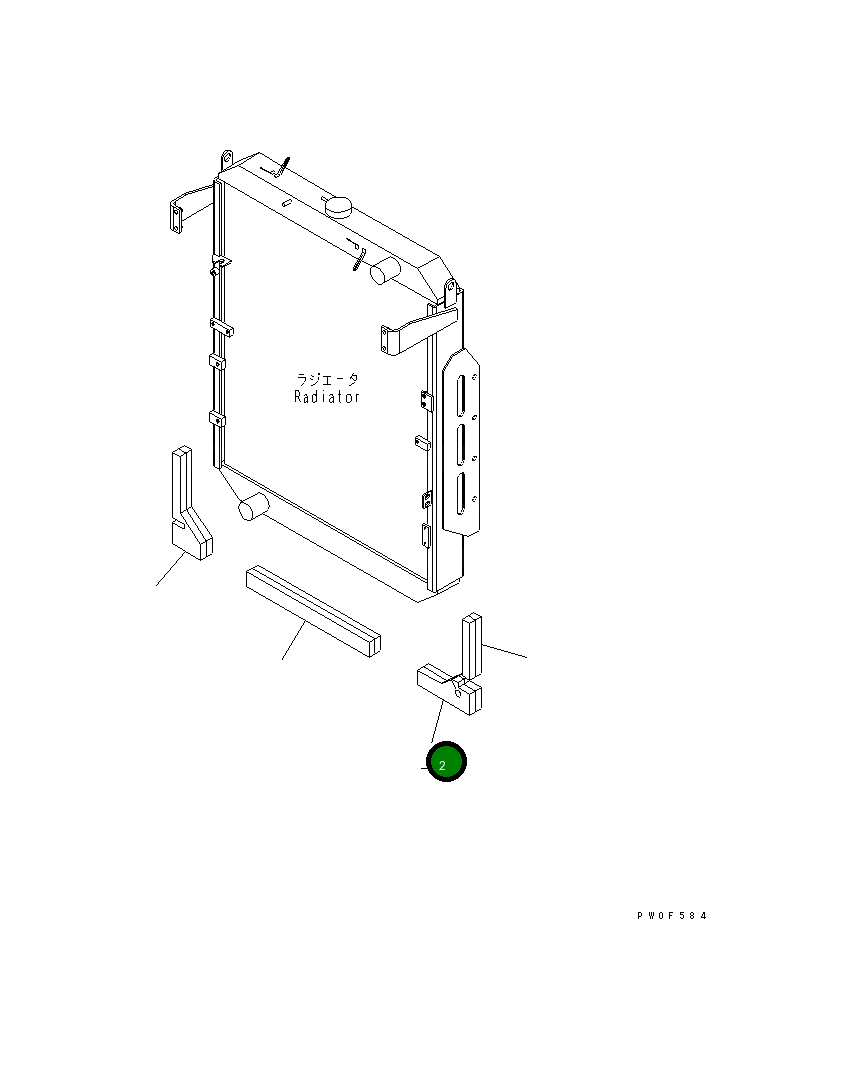 Лист 424-03-33121 Komatsu