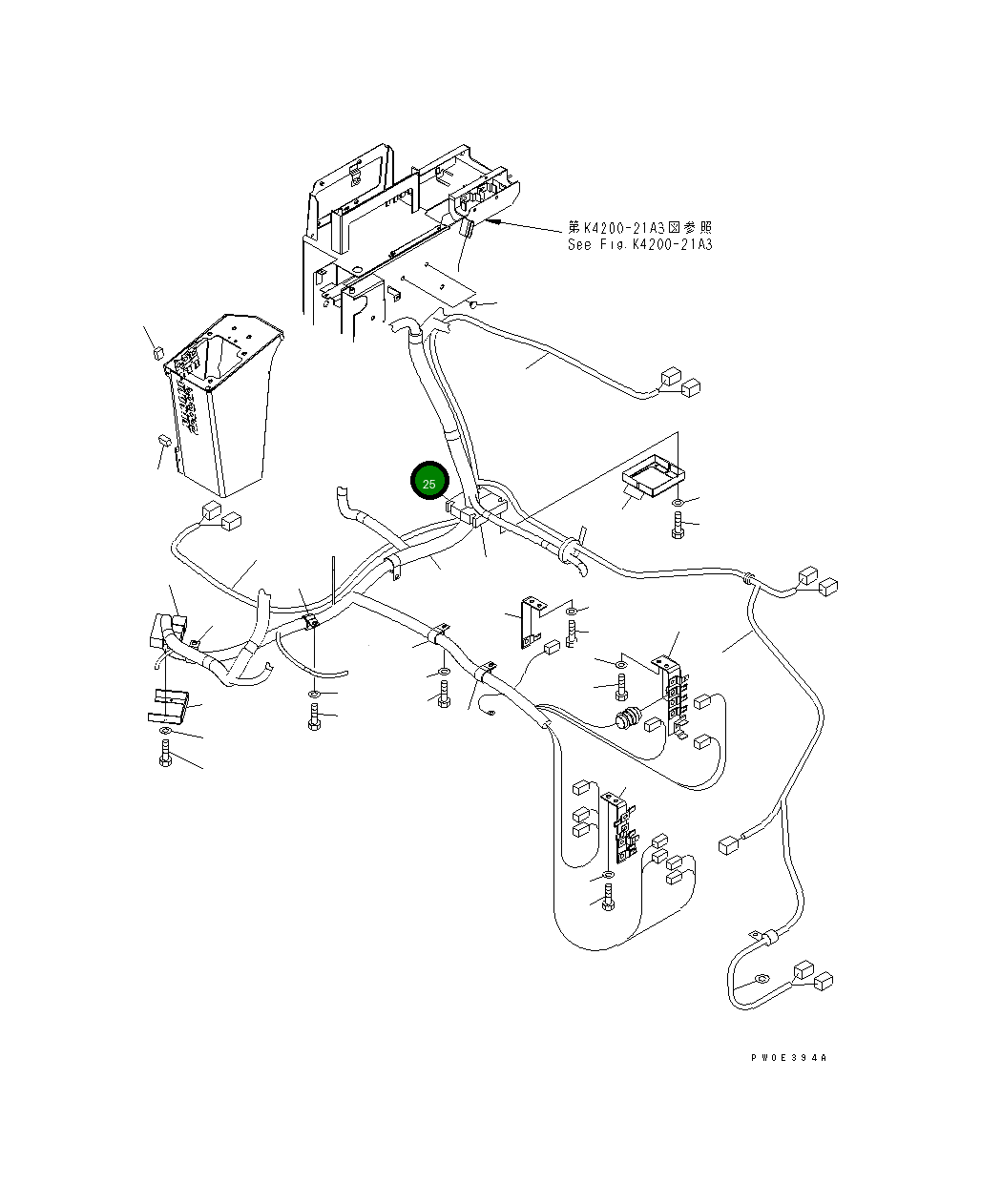 Лист 423-944-3370 Komatsu
