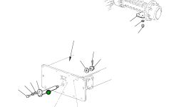 Палец 21D-09-11170 Komatsu