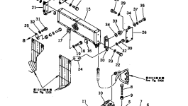 Кронштейн 154-Z11-5291 Komatsu