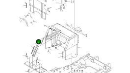 Опора 427-54-21310 Komatsu