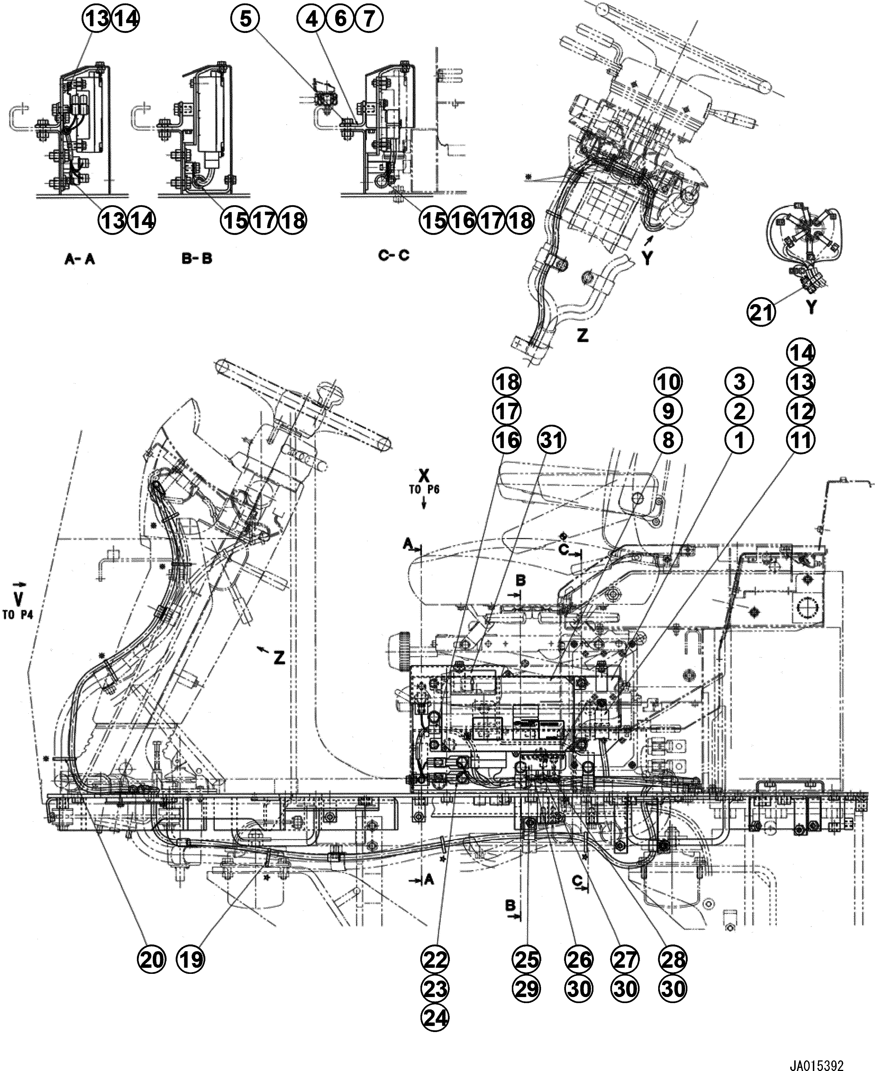 Контроллер 7826-20-7041 Komatsu