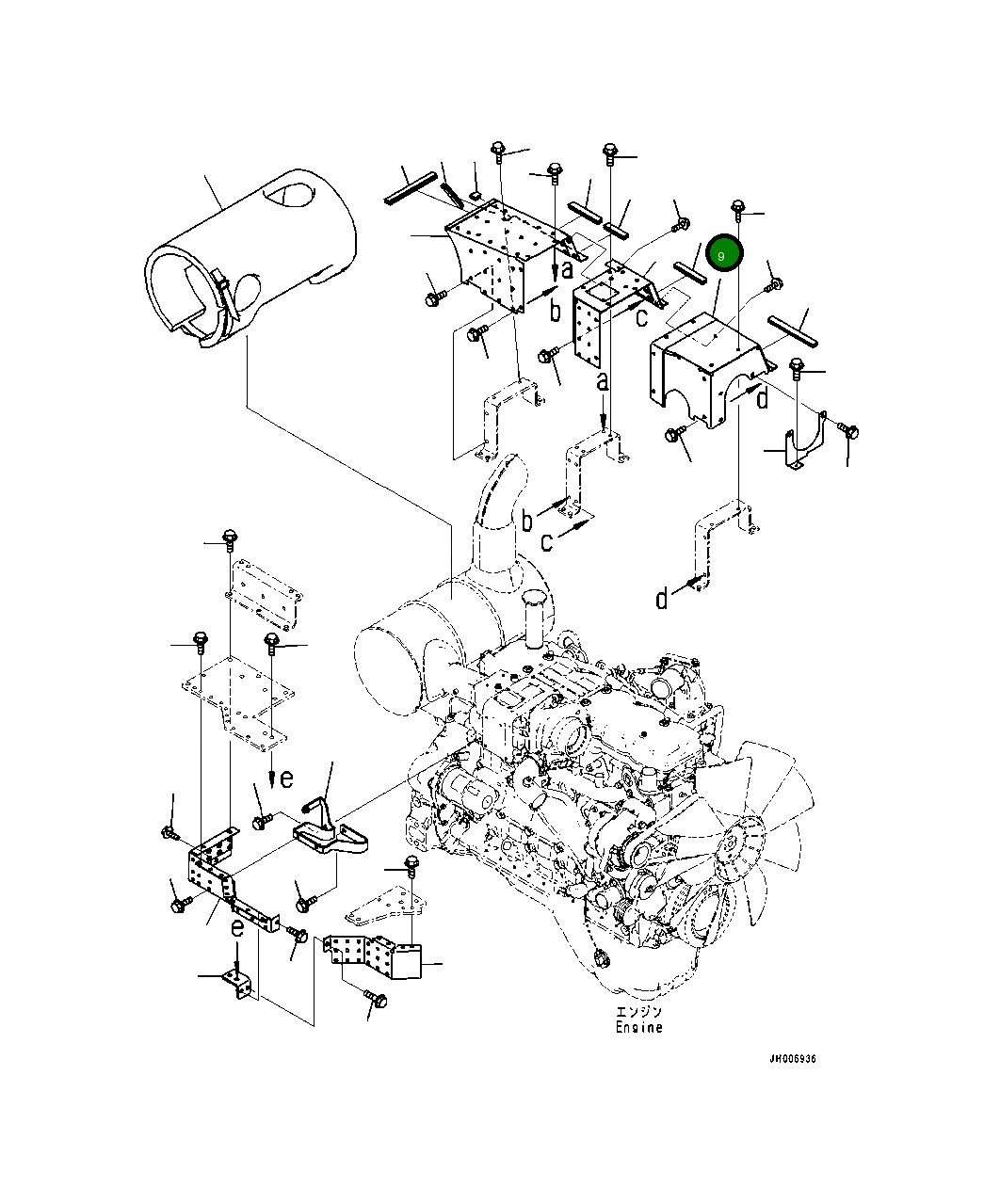 Лист 20Y-01-41580 Komatsu