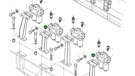 Кронштейн фильтра 924 379 40 Komatsu