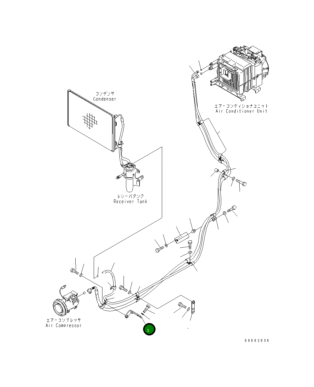 Кронштейн 195-911-7880 Komatsu
