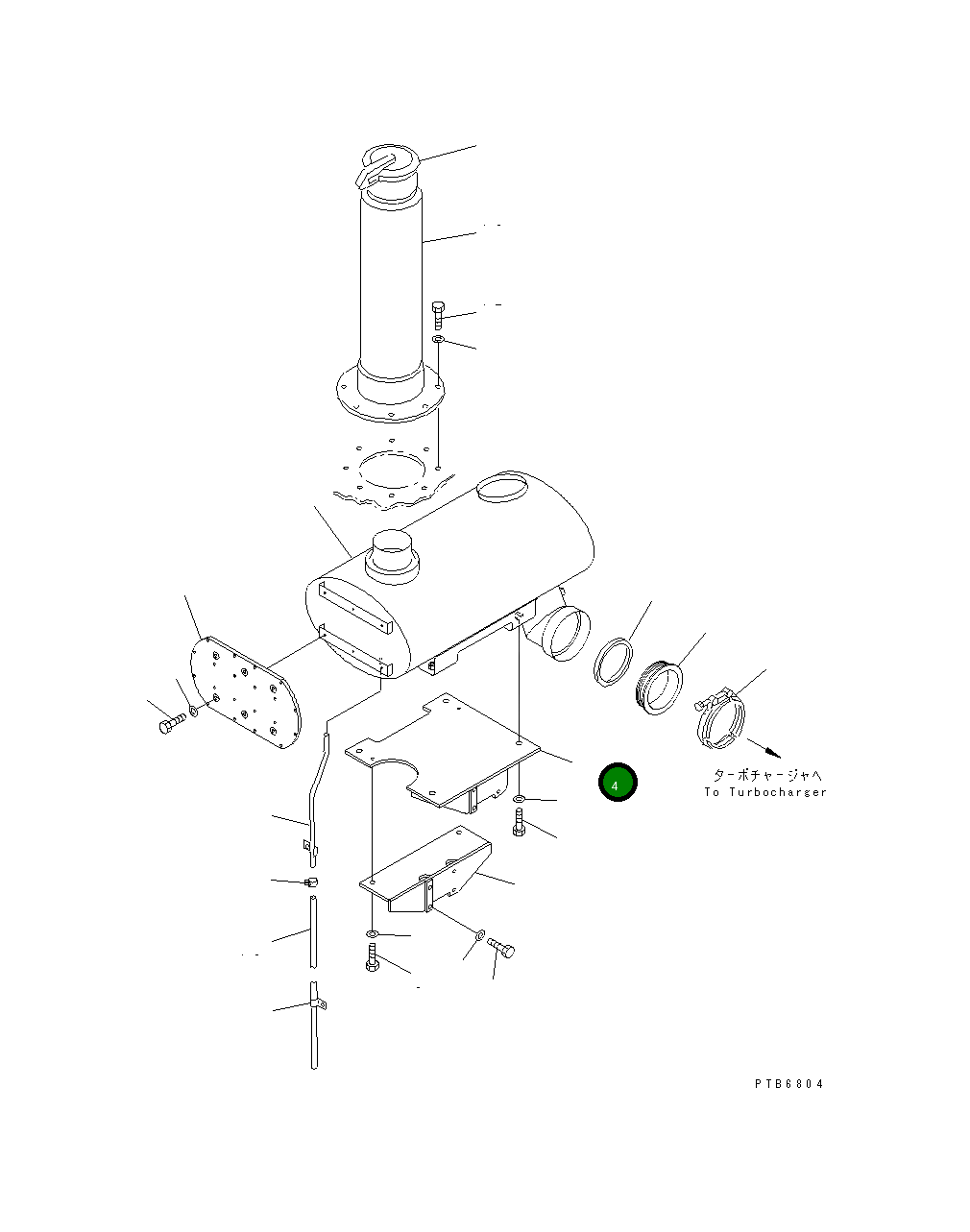 Кронштейн 209-01-78341 Komatsu