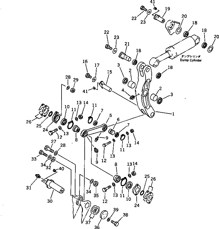 Коромысло в сборе 426-70-00022 Komatsu