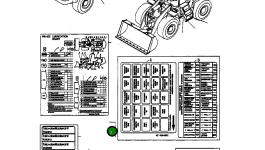 Наклейка 421-K93-H590 Komatsu