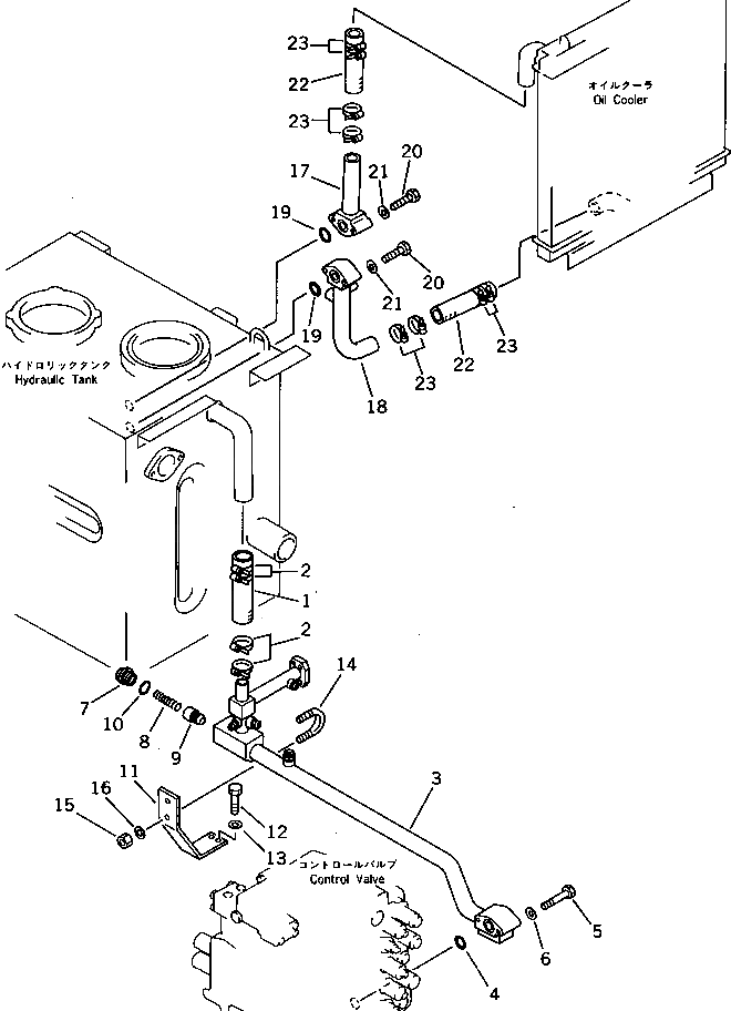 Шланг 205-62-68330 Komatsu