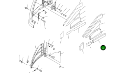 Лист 21W-54-32630 Komatsu