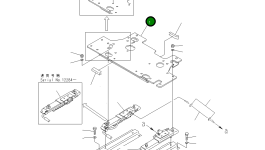 Кронштейн 207-43-61322 Komatsu