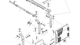 Лист 205-54-36130 Komatsu