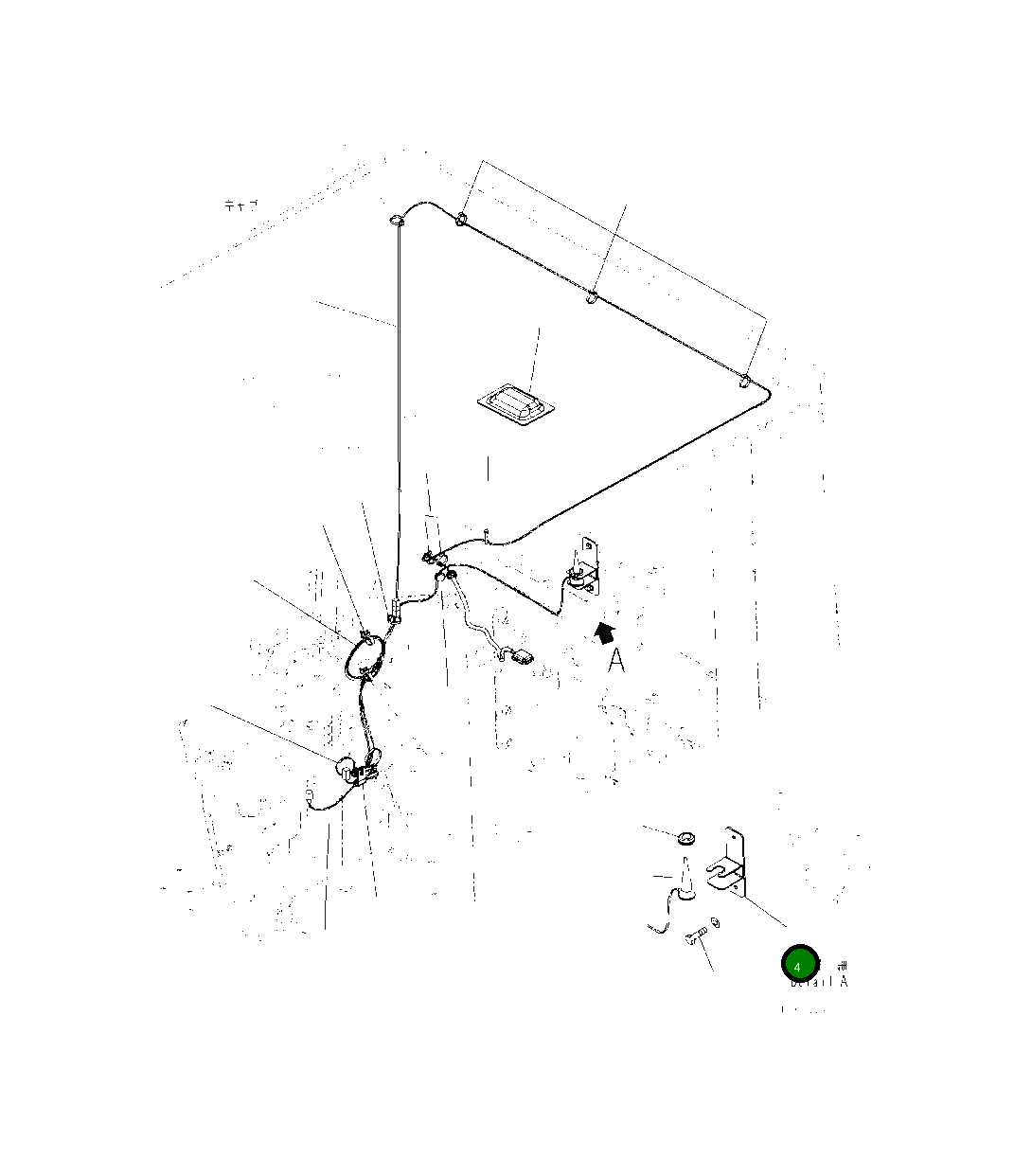 Кронштейн 419-06-65730 Komatsu