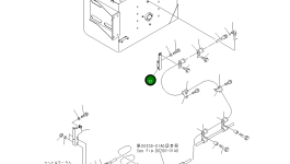 Кронштейн 569-04-81330 Komatsu