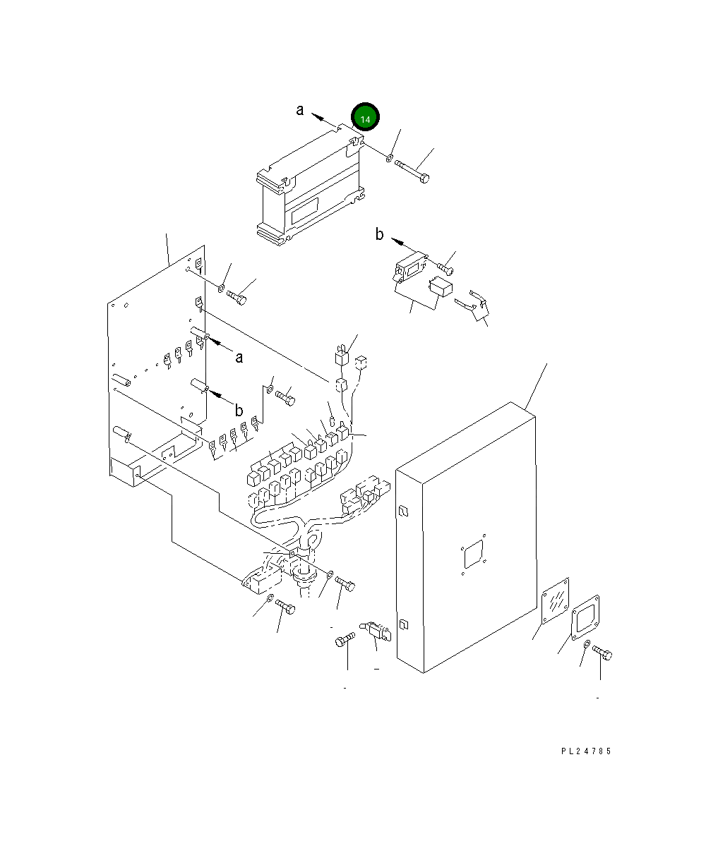 Контроллер 7838-15-1001 Komatsu