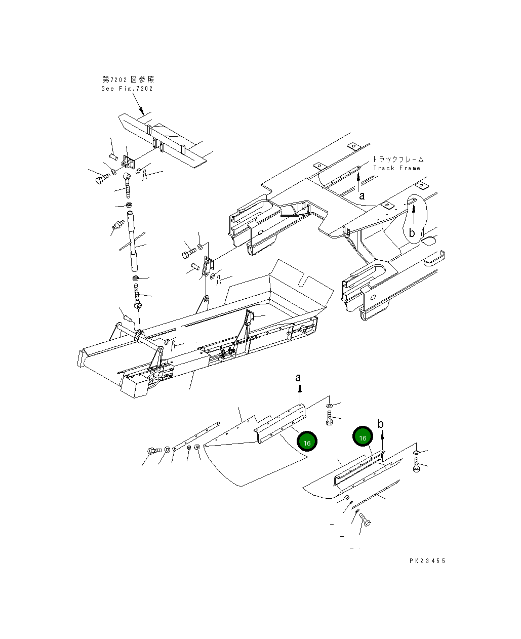 Кронштейн 8221-75-1160 Komatsu