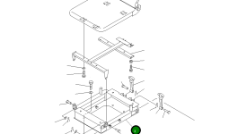 Кронштейн 561-88-66882 Komatsu