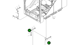 Кронштейн 21T-54-35652 Komatsu