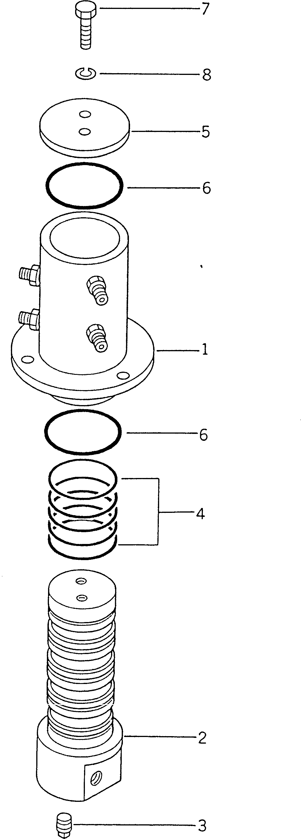 Корпус 232-735-3111 Komatsu