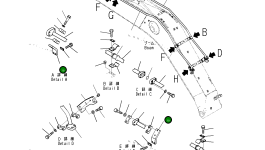 Кронштейн 20Y6245382 Komatsu