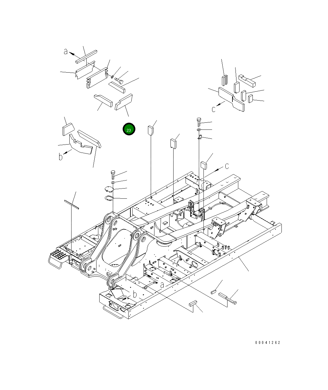 Лист 209-46-41930 Komatsu